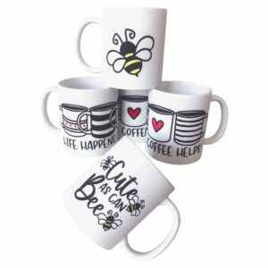 Bel lonček za sublimacijo mat